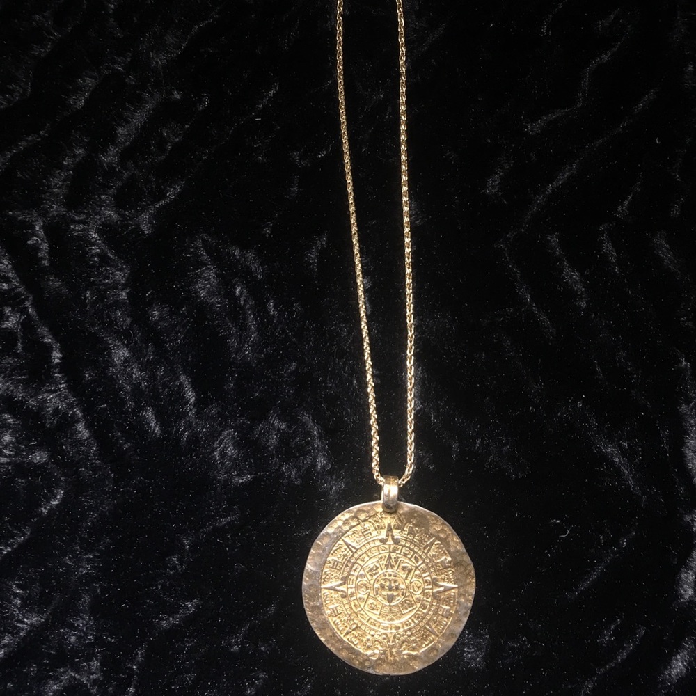 handmade Aztec pendent